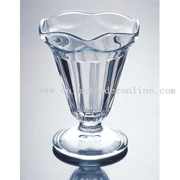 Glass Icecream Cup from China